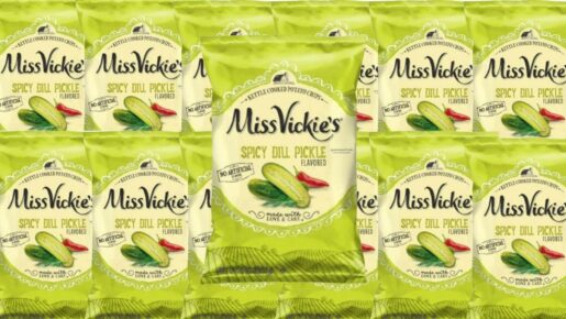 Frito-Lay Recalls Miss Vickie’s Spicy Dill Pickle Chips For Allergy Risk In 6 States