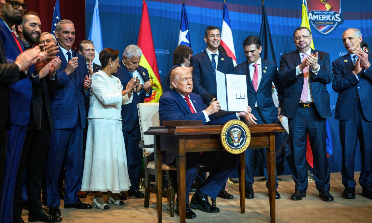 Trump Urges Military Force Against Drug Cartels At Summit