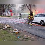Lake Dallas House Explosion: Neighbor Drags Injured Woman From Debris Just Before Fire Consumes Wreckage