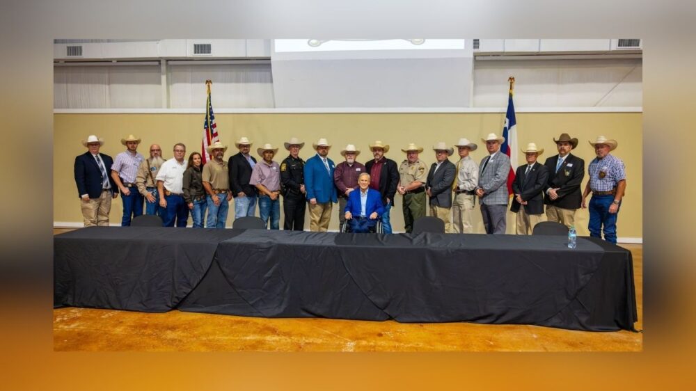 Gov. Abbott Praises Texas Sheriffs And Strongest Bail Reform At North Central Texas Sheriff’s Coalition