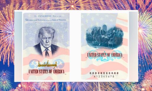 America250 Passports With President Trump Image Official: Details Released