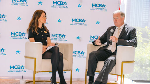 Admiral Patrick Walsh Brings Global Perspective, Dallas Roots To MCBA Luncheon