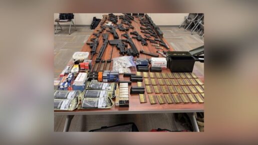 27 Firearms And 5,000 Rounds Of Ammo Seized From Convicted Felon In Terrell Traffic Stop