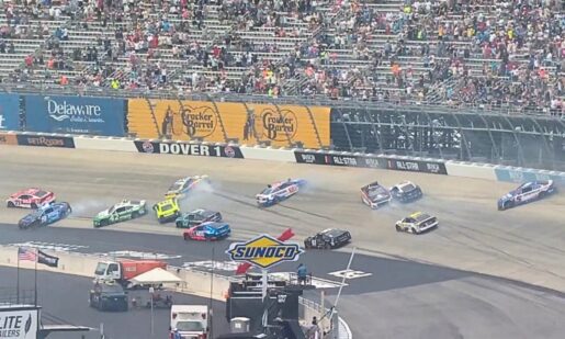 Massive Dover Crash: Drivers Walk Away After All-Star Chaos