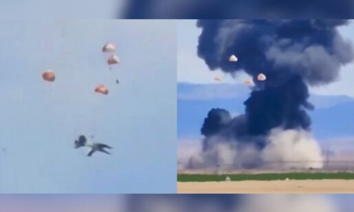 Midair Collision At Mountain Home Air Show Forces Base Lockdown