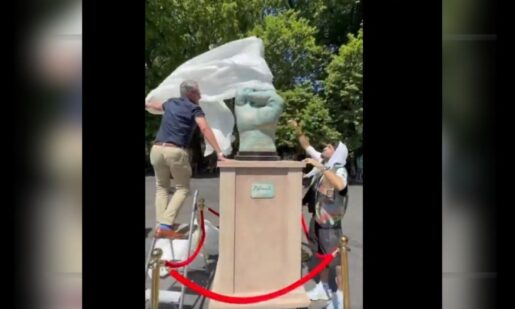 NYC Gets The Finger: LoBaido Plants Giant Middle Finger At Mamdani’s City Hall