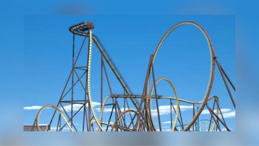 World’s Tallest & Fastest Dive Coaster Tormenta Begins Testing At Six Flags Over Texas – 87 MPH