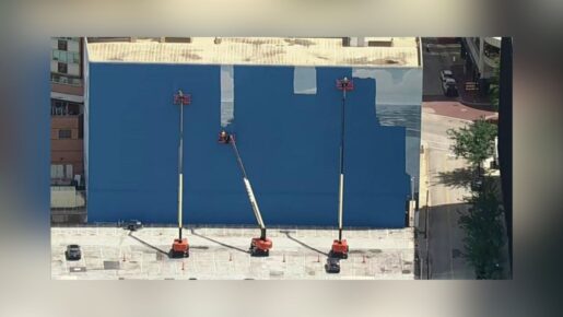 Cease-and-Desist Issued As Crews Cover Dallas Landmark Whale Mural For World Cup