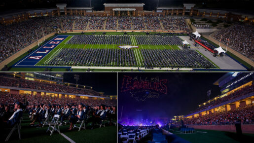 Allen High Graduation Draws National Attention For Massive Student Class