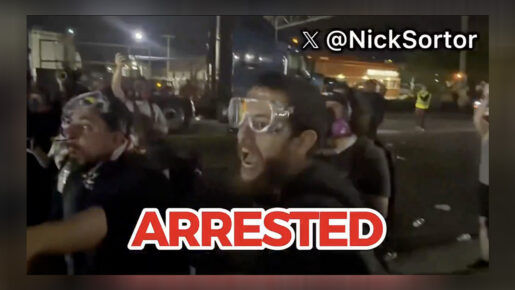 Anti-ICE Rioter Accused Of Threatening Agent’s Family Arrested Within 24 Hours