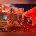 Killough High School Roof Fire: Three-Alarm Blaze Battled Overnight In Lewisville