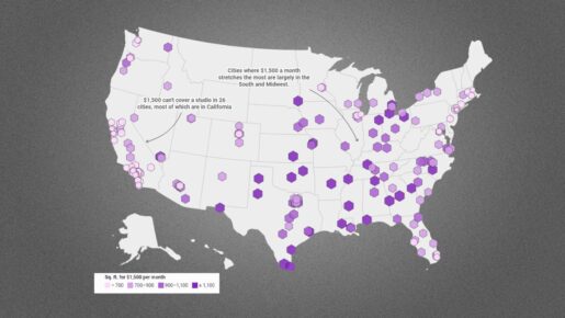 Texas vs Manhattan: $1,500 Rent Gets You Almost 4X The Space In Dallas Than In New York