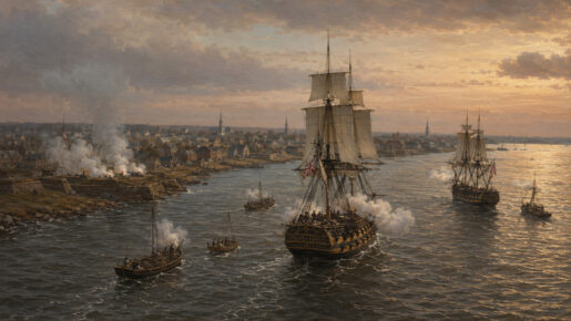 On This Day In 1776, British Warships Fired Their Way Past Washington’s Guns