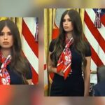 Who Is Jayme Franklin? What’s True About The Woman Going Viral Standing Behind Trump