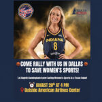 Dallas Rally Backs Sophie Cunningham’s Stand On Women’s Sports