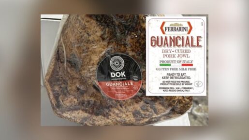 More Than 1,500 Pounds Of Guanciale Recalled Over Listeria Risk