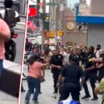 VIDEO: NYPD Kills Times Square Attacker After She Fatally Stabs Woman, Wounds Man In 20 Seconds