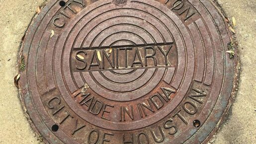 Why Some Texas Manhole Covers Say ‘Made In India’