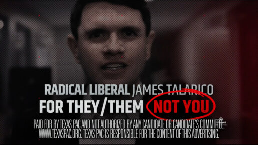 $51.3M GOP Push Backs Paxton, Hits Talarico: ‘For They/Them, Not You’