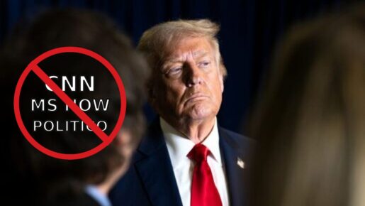 Trump Says White House Ban On CNN, MS NOW And Politico Would Go ‘As Far As You Can’