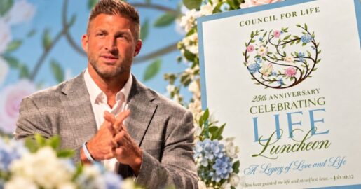 Tim Tebow Challenges 1,500 Dallas Leaders To Fight For Life: His Words Brought Me To Tears