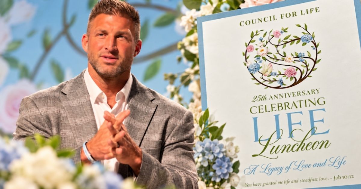 At Council for Life's 25th anniversary luncheon, the Heisman Trophy winner challenged Dallas leaders to put faith into action.