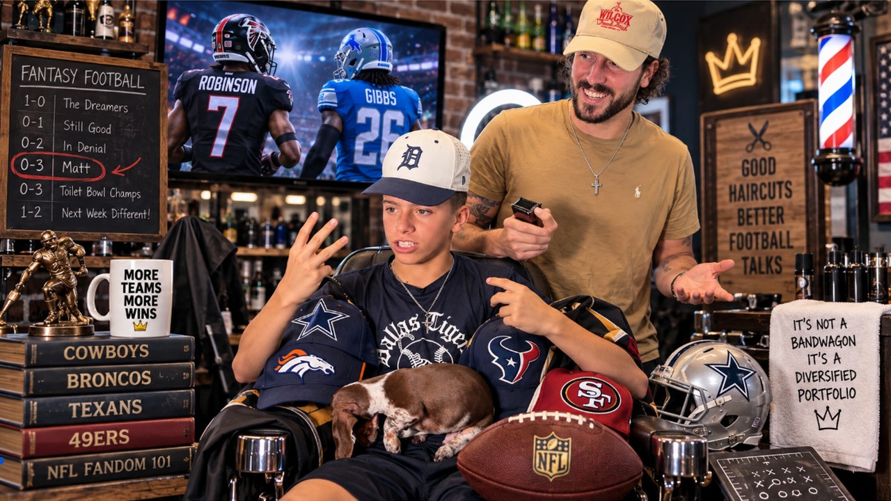 Barber Ball Banter: Bijan vs. Gibbs, Cowboys Misery & Louis Confesses His NFL Allegiance
