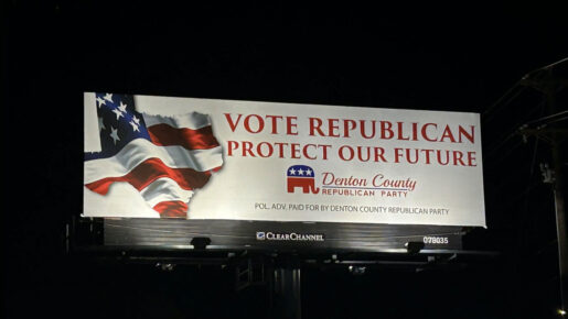 Denton County GOP Deploys Six Billboards Ahead Of November Election